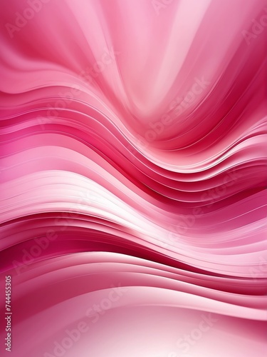 Pink motion blur abstract background from Generative AI