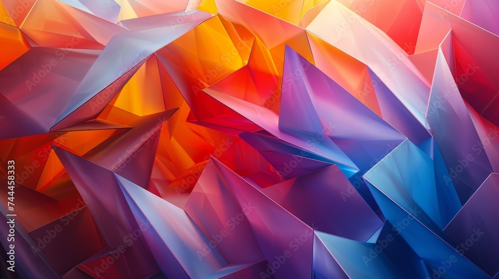 Scene Background Using Shapes Dive into the world of abstract art with backgrounds that blend ...