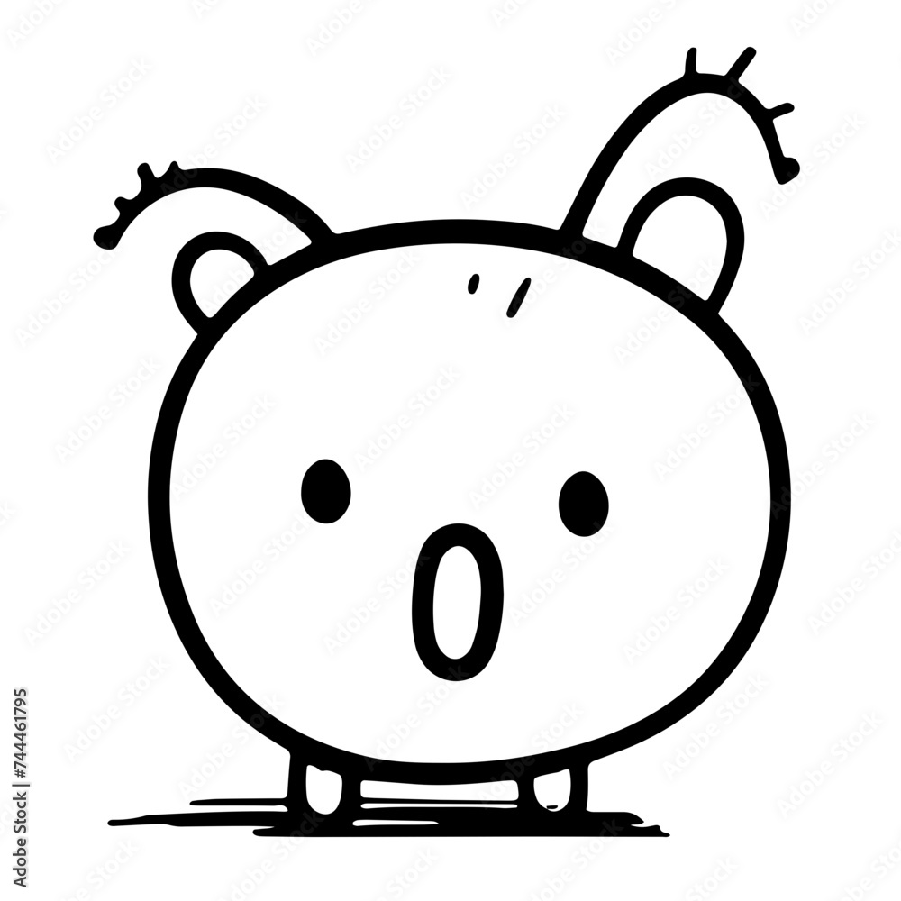simple cute creatures doodles vector animal cartoon hand drawn art toy outline funny alien simple cute creatures doodles vector animal cartoon hand drawn art toy outline funny alien