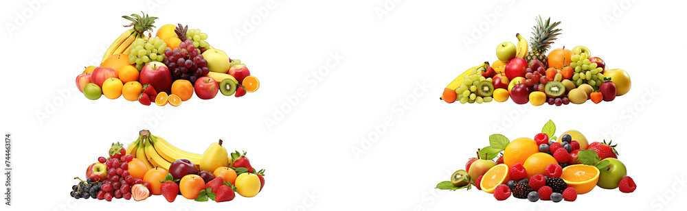 set of fruits png set of fruits png