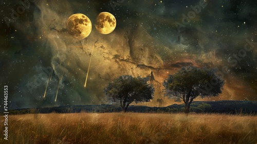 A mesmerizing scene unfolds...