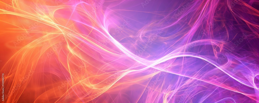 Abstract Multicolored Energy Flow Background with pink, violet, orange mixing colors. Abstract Multicolored Energy Flow Background with pink, violet, orange mixing colors.