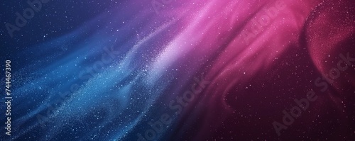 Colorful gradient background with a grainy  glowing blue light on a dark backdrop  featuring a noise texture effect for banner headers.