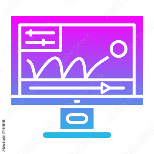 Motion Graphics Icon