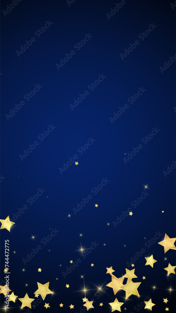 Magic stars vector overlay. Gold stars scattered Magic stars vector overlay. Gold stars scattered