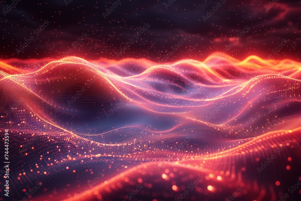 Wave of Light Illuminating Space Wave of Light Illuminating Space