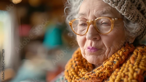 From knitting to sbooking the diverse talents of seniors shine as they collaborate and inspire one another in the crafting workshop. photo