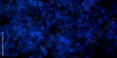 Blue background of smoke vape vector illustration.fog and smoke reflection of neon,smoke swirls.smoky illustration,cloudscape atmosphere,fog effect smoke exploding mist or smog brush effect. 