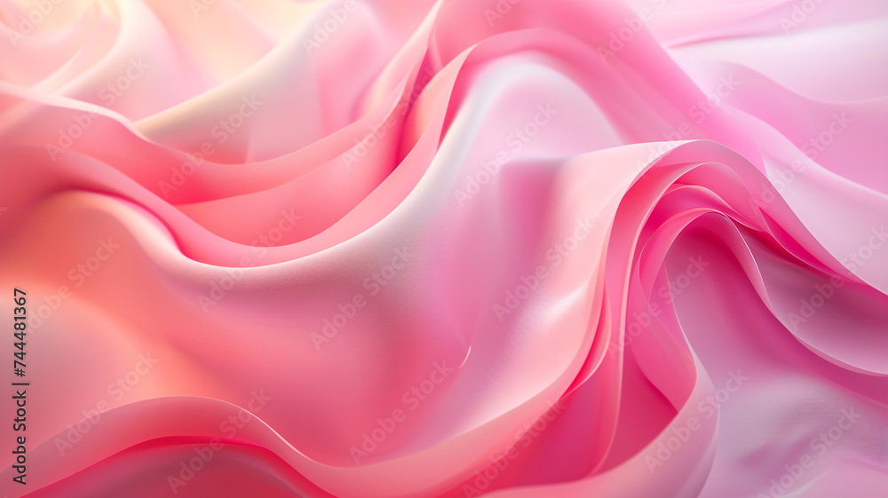Fototapeta premium pink silk or satin texture can use as wedding background. 