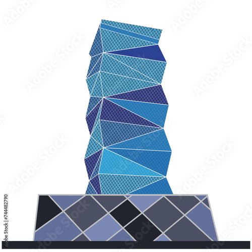 Explore Kenya's skyline with editable vector silhouettes capturing iconic and tallest buildings. Perfect for designers, presentations, and projects celebrating Kenya's architectural marvels