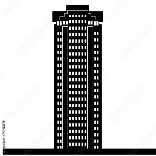 Explore Kenya's skyline with editable vector silhouettes capturing iconic and tallest buildings. Perfect for designers, presentations, and projects celebrating Kenya's architectural marvels