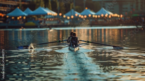 Summer Olympic rowing  competition