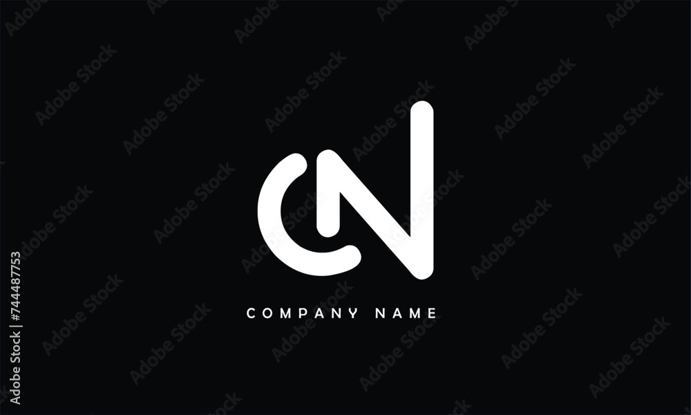 NC, CN, N, C Abstract Letters Logo Monogram NC, CN, N, C Abstract Letters Logo Monogram