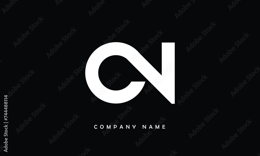 NC, CN, N, C Abstract Letters Logo Monogram NC, CN, N, C Abstract Letters Logo Monogram