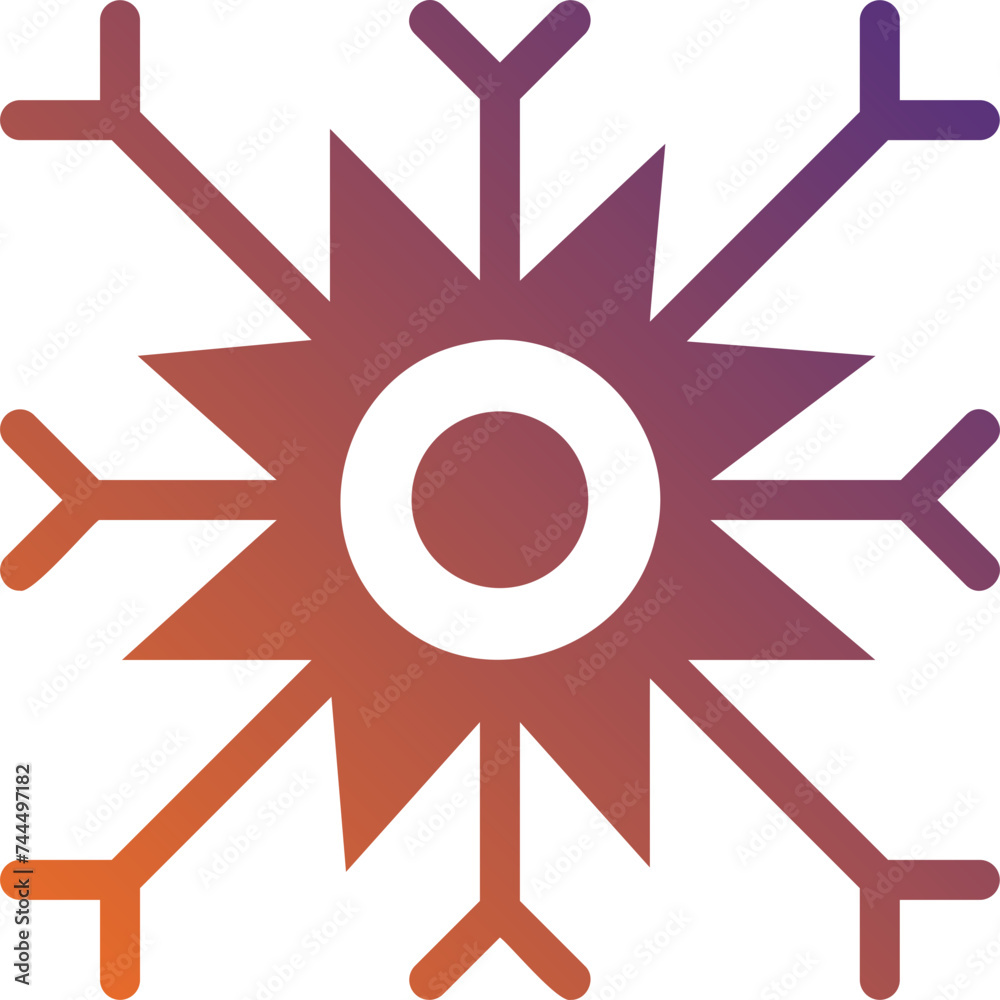 Snowflake icon Snowflake icon