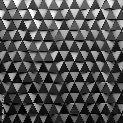 CGI 3d rendering triangular abstract wallpaper background 