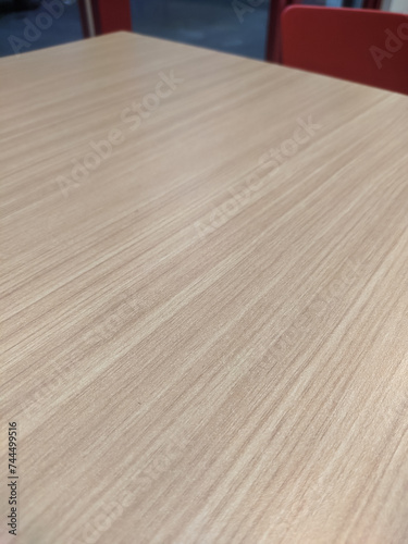 Принти на полотні Wooden tables with distinctive motifs beautify home furniture