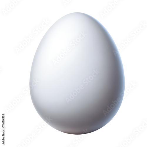 Illustration of white egg
