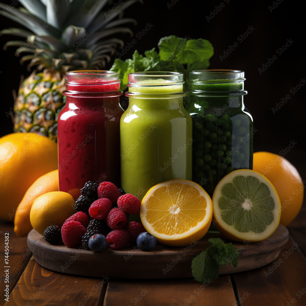 fruit cocktail with fruits fruit cocktail with fruits