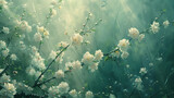 Beautiful classical painting of spring #02