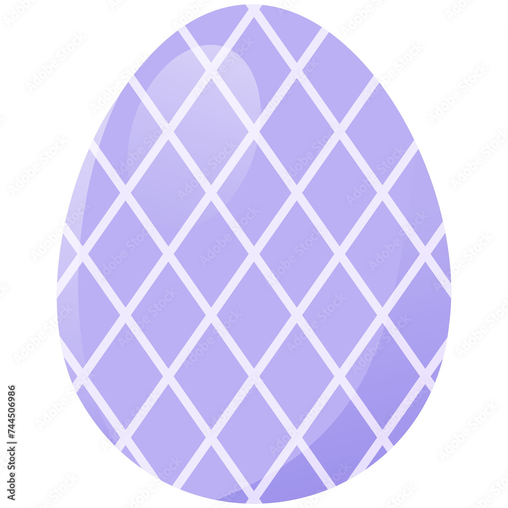 blue Easter egg