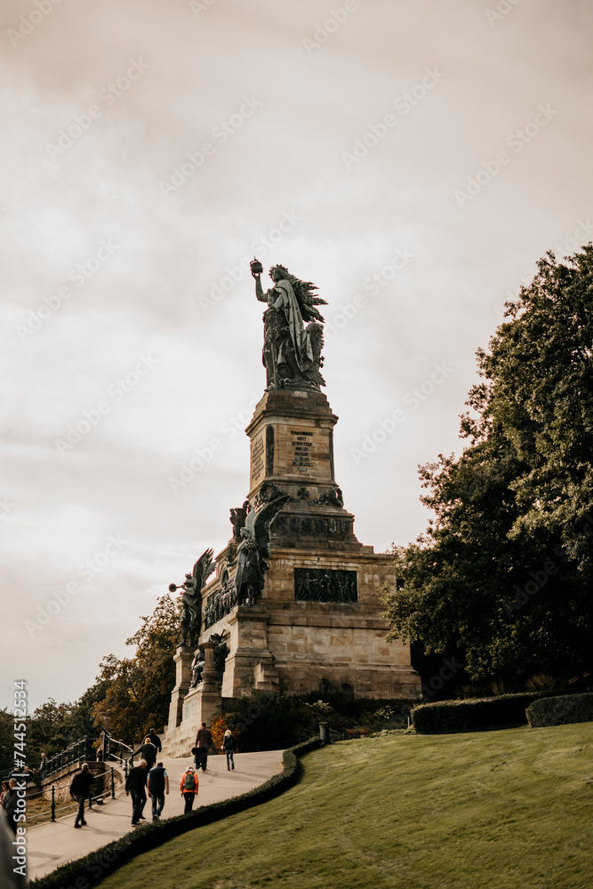 Eine Säule aus Stein