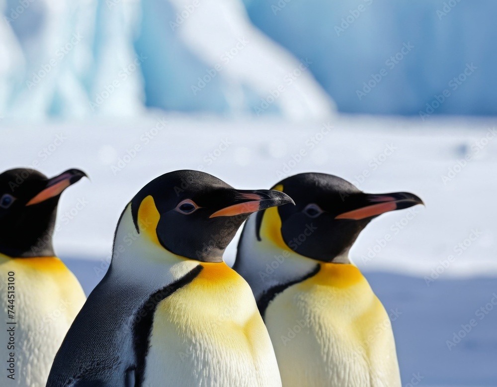 Fototapeta premium Emperor penguins