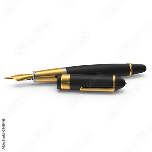 Fountain Pen 3D PNG File