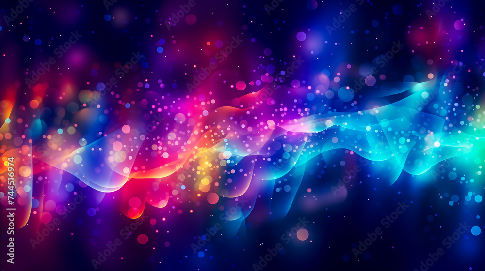 Abstract colorful background image, copy space