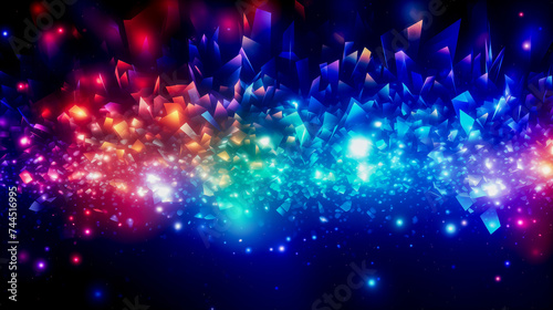 Abstract colorful background image, copy space