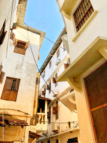 Narrow alleyway in Stone Town, Zanzibar