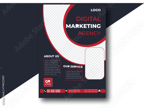 flayer design illustrations vectors 