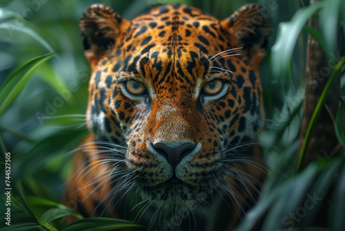 close up of a Leopard