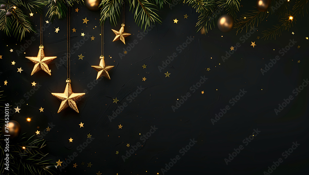 dark background with stars falling in dark black holi dark background with stars falling in dark black holi