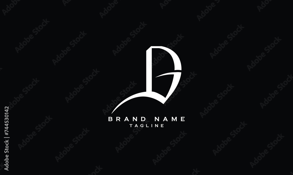 GD, DG, Abstract initial monogram letter alphabet logo design GD, DG, Abstract initial monogram letter alphabet logo design
