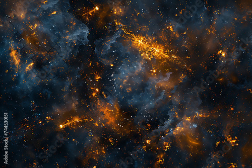 dark space background in the style of vivid energy ex photo