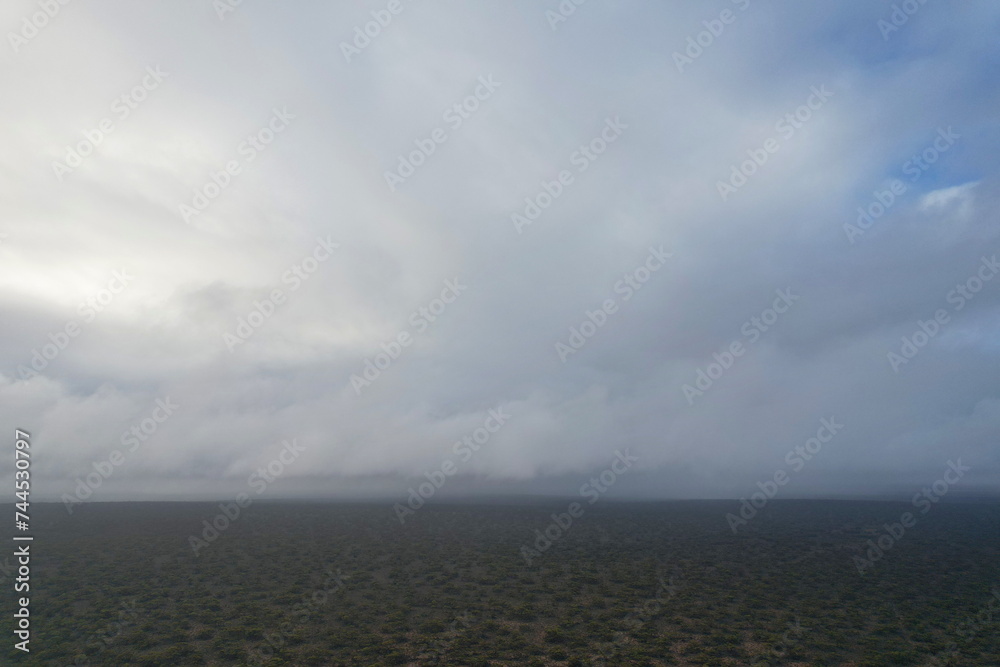 The Nullarbor Plain in southern Australia