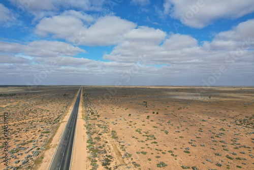 The Nullarbor Plain in southern Australia