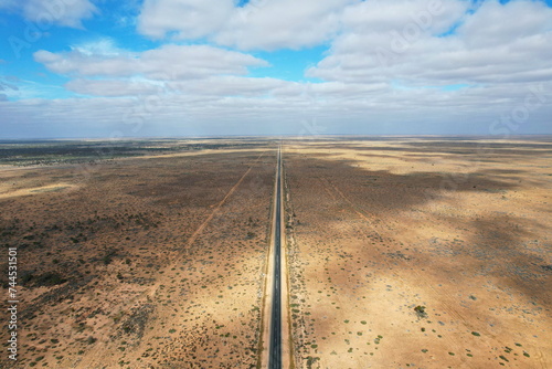 The Nullarbor Plain in southern Australia