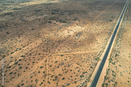 The Nullarbor Plain in southern Australia