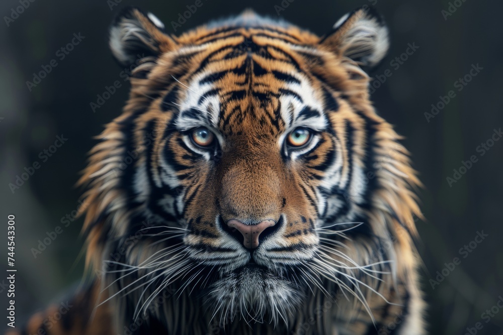 portrait of a bengal tiger