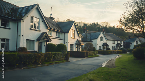 homes in the countryside of cyrenthia south wales in 