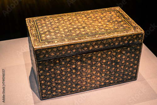 old wooden box