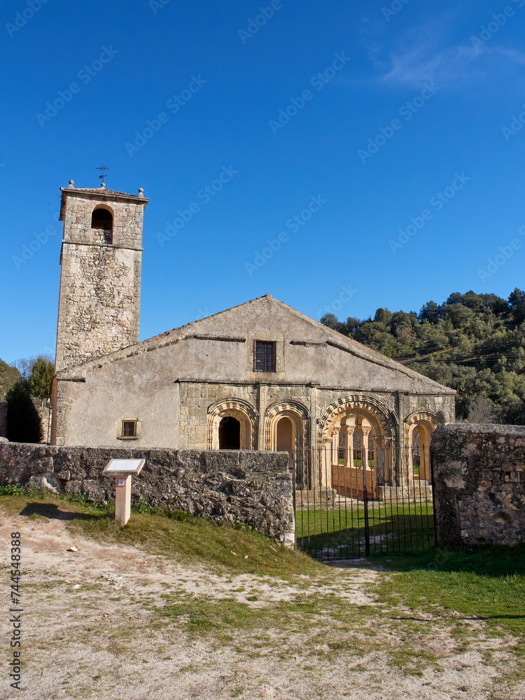 Church of San Juan Bautista. El Arenal, Revilla de Orejana, province of Segovia, Castilla y León, Spain, Europe