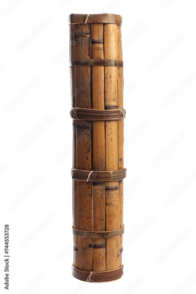Bamboo pillar, isolated no background, transparent Bamboo pillar, isolated no background, transparent