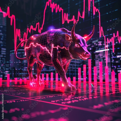 The Stock market © pixelwallpaper