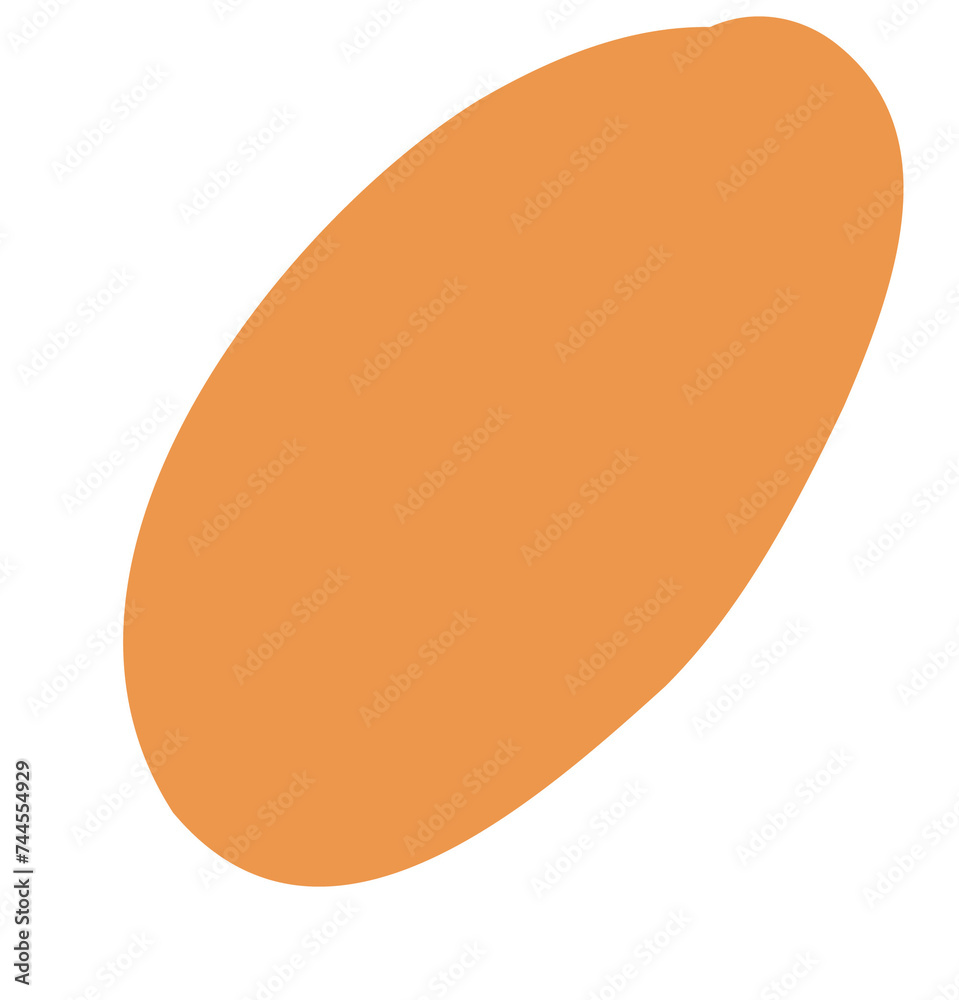 Fototapeta premium Abstract blotch shape