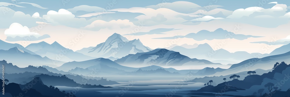 Mountain Landscape Panorama Concept Drawing Background image HD Print 15232x5120 pixels. Neo Game Art V8 21 Mountain Landscape Panorama Concept Drawing Background image HD Print 15232x5120 pixels. Neo Game Art V8 21