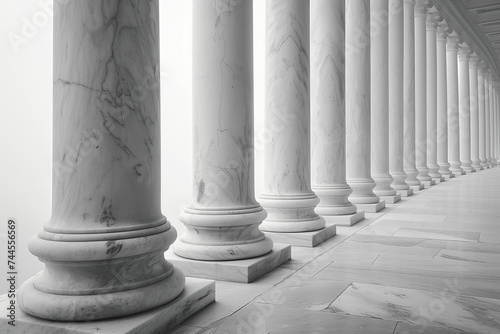 columns of a government or official building background (7)