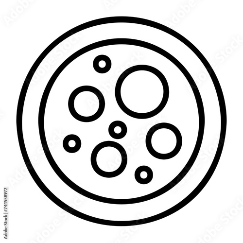 bakso outline icon
